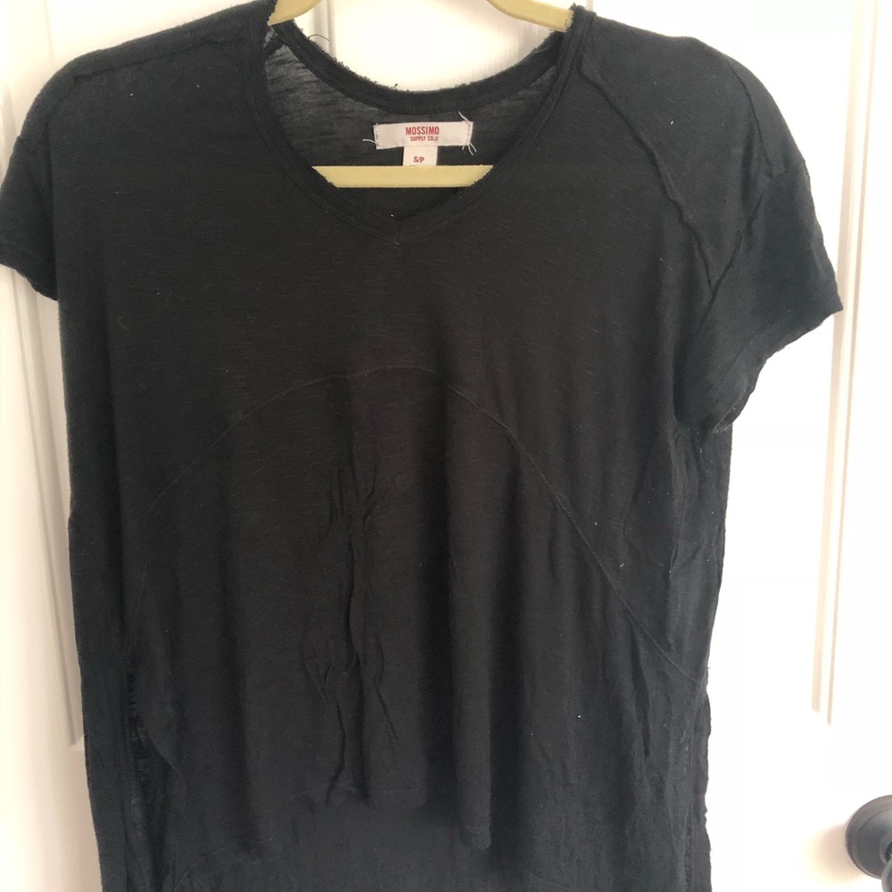 Black fashion t shirt